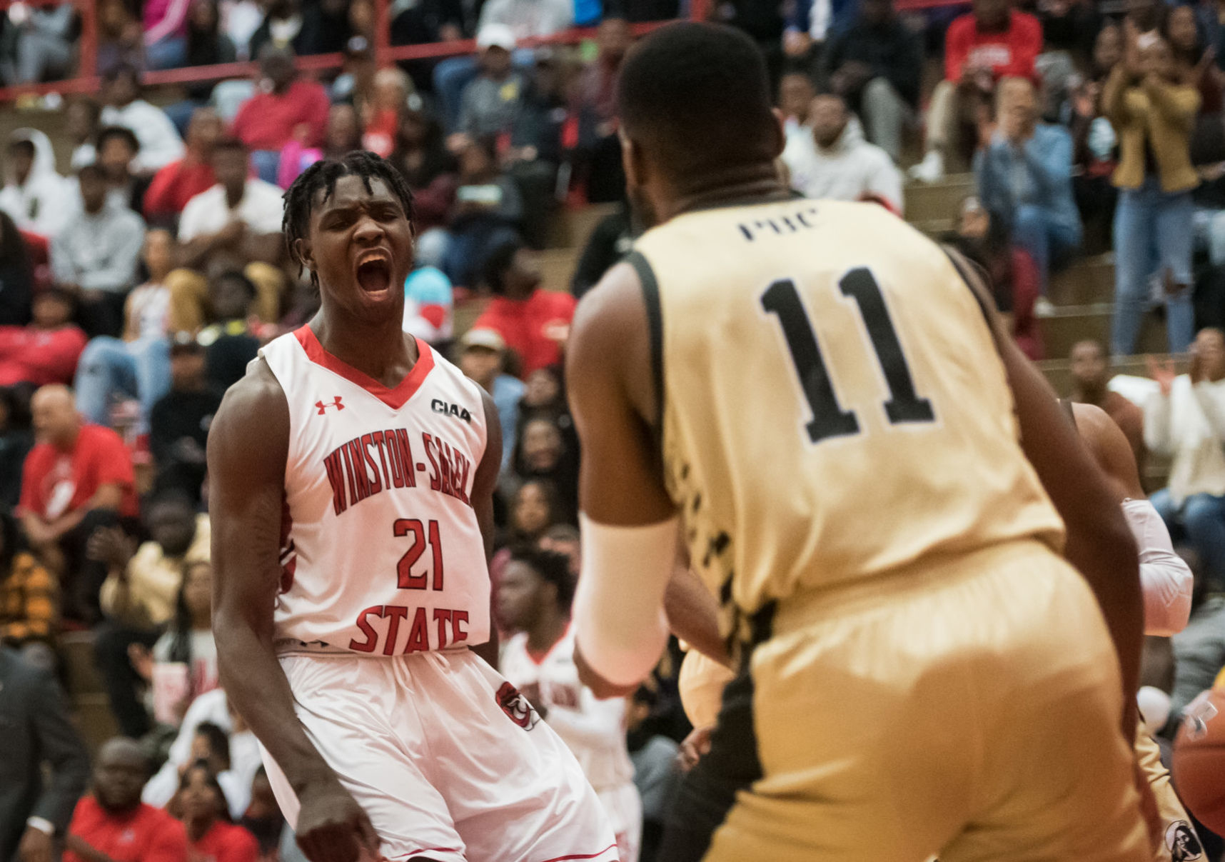 WSSU UNC Pembroke Mens Basketball